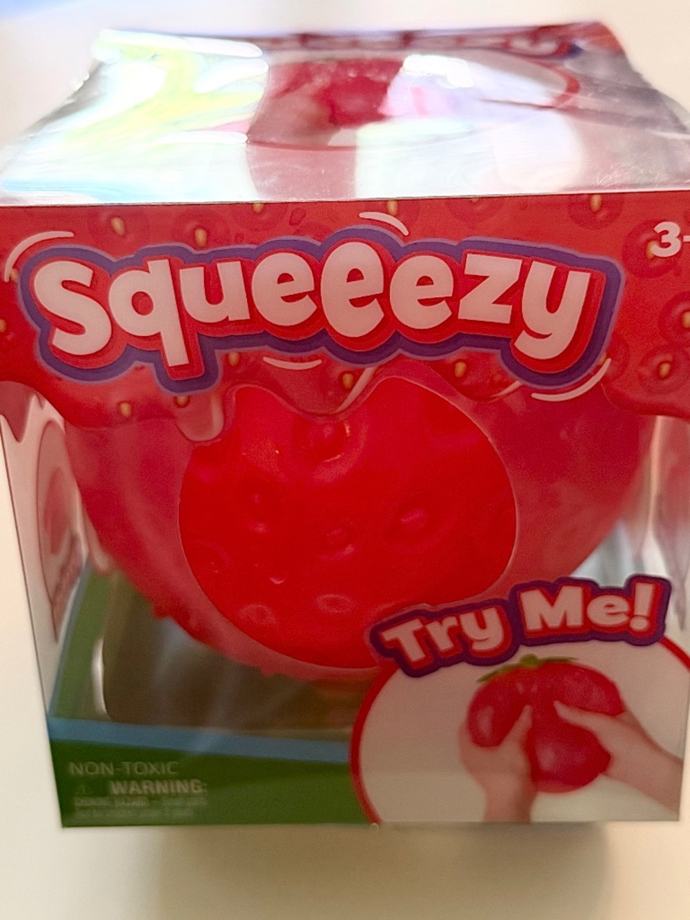 Squeezezy Squishy Toy — Super fun, soft, and satisfying! Brand New!
